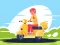 City Scooter Rides Jigsaw — free online game