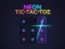Neon Tic-Tac-Toe — gioco online gratis