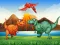 Colorful Dinosaurs Match 3 — free online game