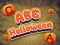 ABC Halloween — free online game