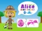 World of Alice Dino Colors — free online game