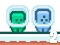 Green and Blue Cuteman 2 — free online game