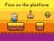 Finn on the platform — free online game