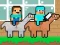 Noob vs Pro HorseCraft — free online game