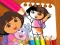 Dora the Explorer the Coloring Book — free online game