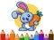 Cute Rabbit Coloring Book — free online game