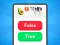 True False - Quiz — δωρεάν online παιχνίδι