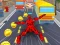 Subway Run Superhero Robot — free online game
