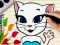 Gêm Talking Angela Coloring Book ar-lein