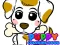 Puppy Coloring Book for kids — free online game
