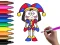 Pomni Coloring Time — free online game
