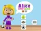 World of Alice Sports Cards — free online game