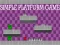 Simple Platform game — free online game