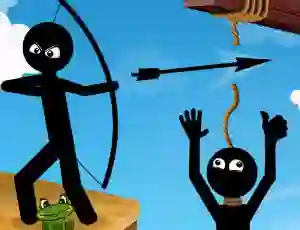 Gioco Bow Master Stickman Hero in linea