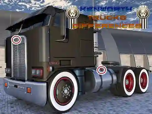 Kenworth Trucks Differences — free online game
