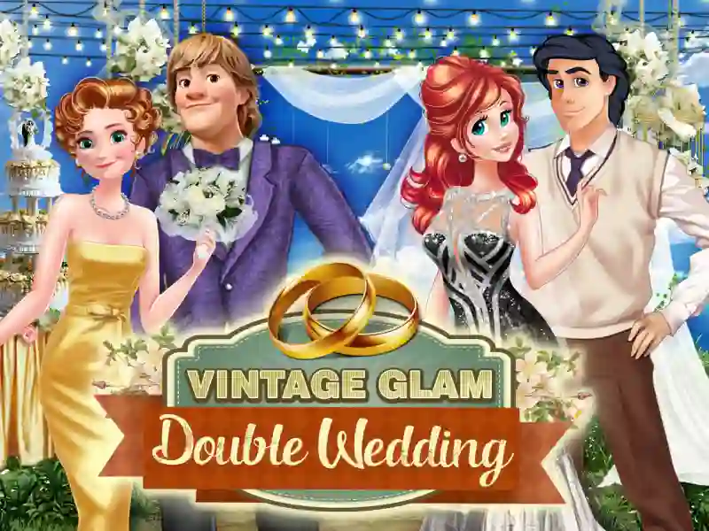 Vintage Glam: Double Wedding — free online game