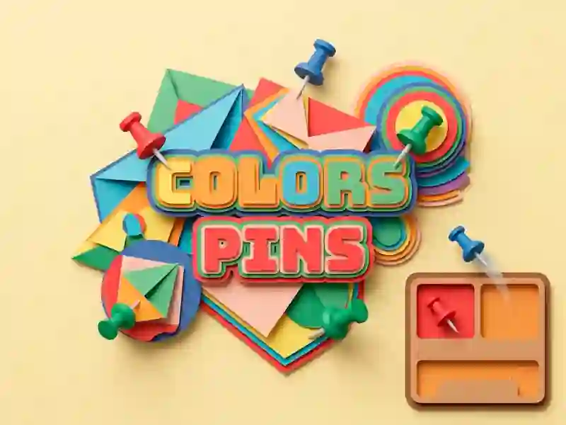 Colors pins — δωρεάν online παιχνίδι