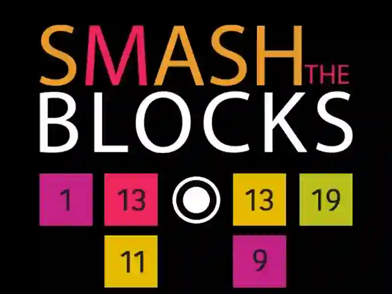 Гульня Smash the Blocks онлайн