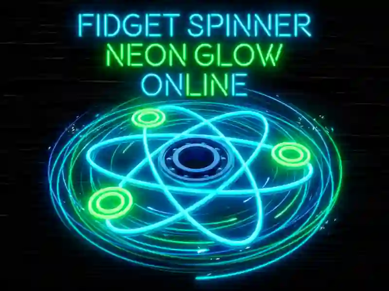 Hra Fidget Spinner Neon Glow Online