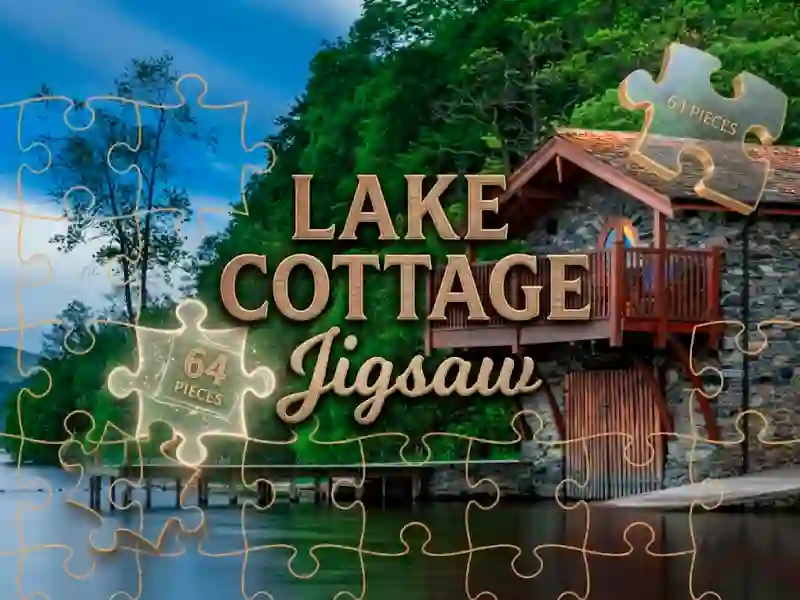 Lake Cottage Jigsaw — free online game
