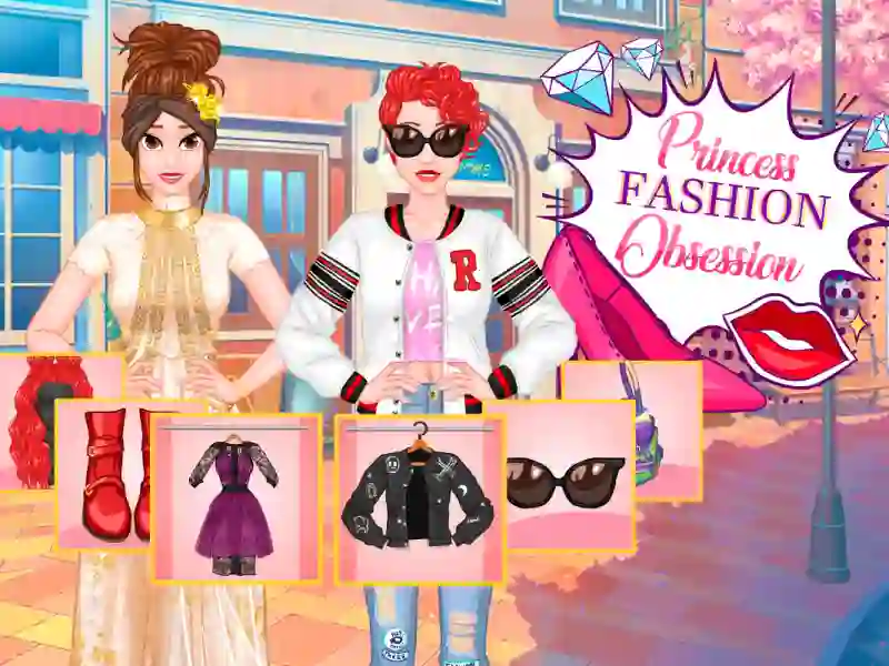 Princess Fashion Obsession — free online game