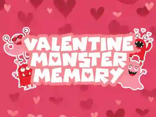 Valentine Monster Memory — free online game