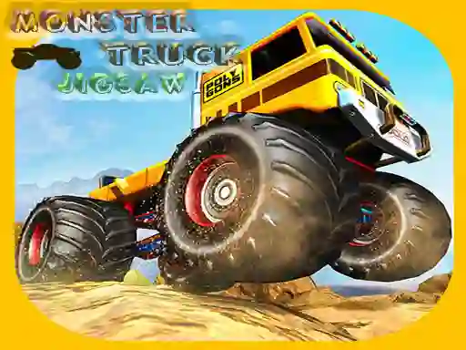 Monster Trucks Jigsaw — free online game