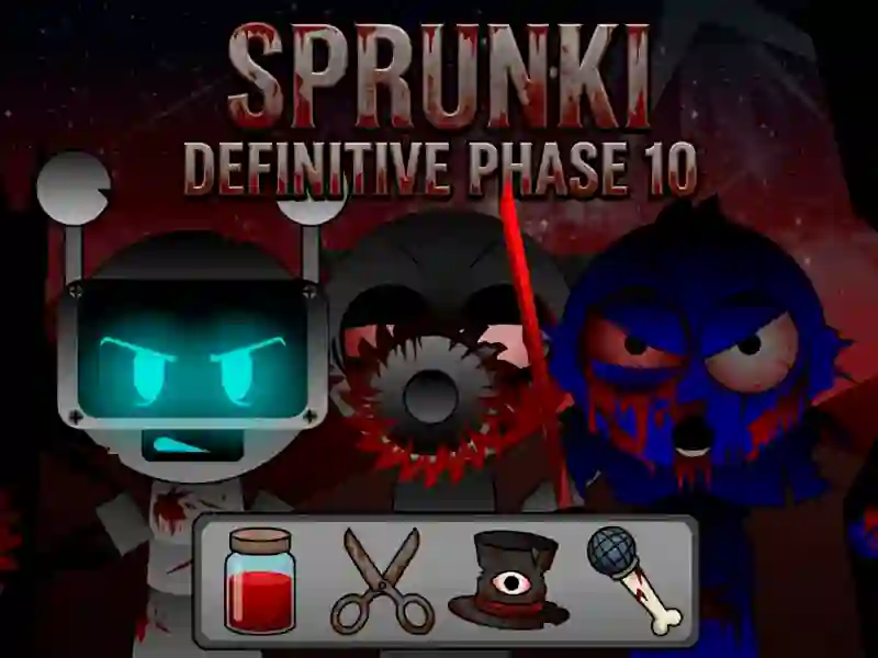Гаме Sprunki Definitive Phase 10 онлајн