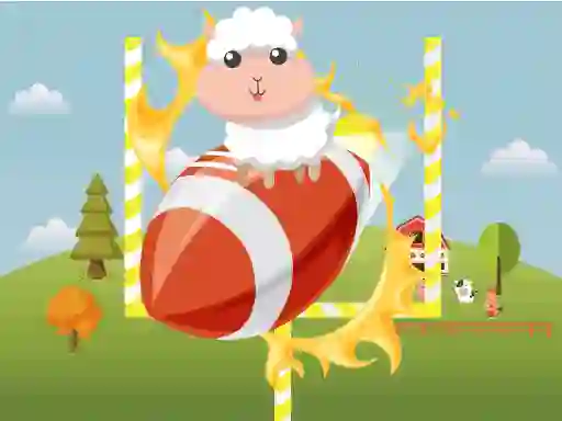 Animals Rugby Flick — free online game