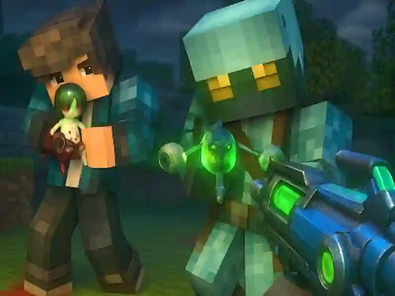 Paintball fun 3D Pixel — jogo online grátis