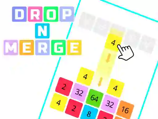 Drop N Merge Blocks — free online game
