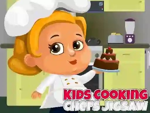 Kids Cooking Chefs Jigsaw — free online game