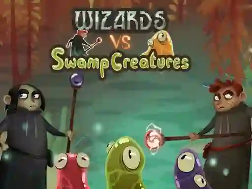 Játék Wizards vs swamp creatures online