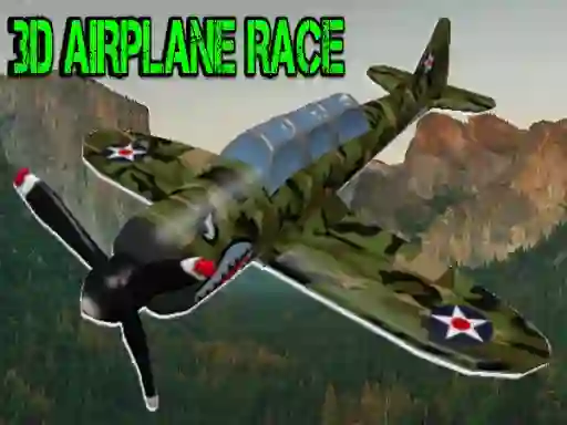 3D Airplane Race — free online game