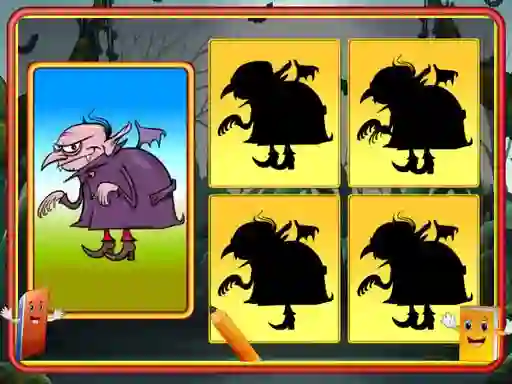 Shadow Match Halloween — free online game