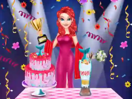 Mermaid Cake Cooking Design — free online game