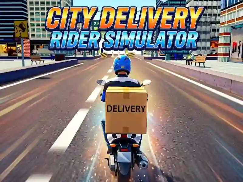 Игра City Delivery Rider Simulator онлайн