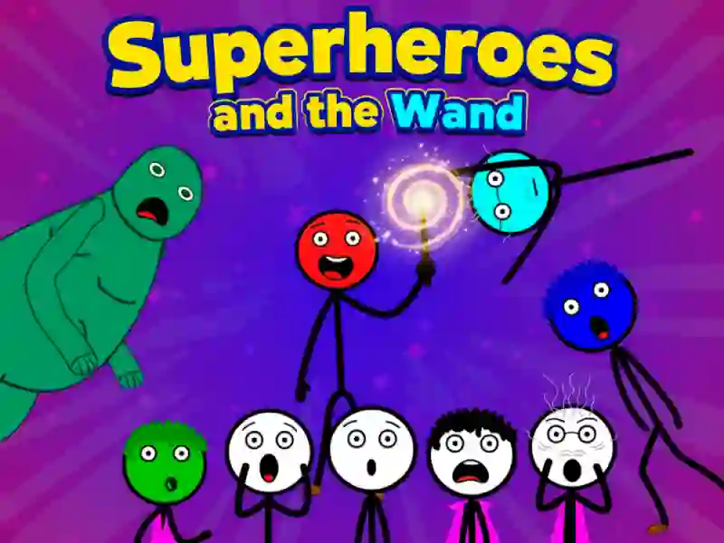 Superheroes and the Wand — free online game