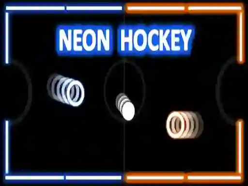 Neon Hockey — free online game