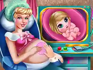 Cinderella Pregnant Check-Up — free online game