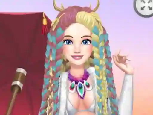 Burning Man Hairstyles — free online game