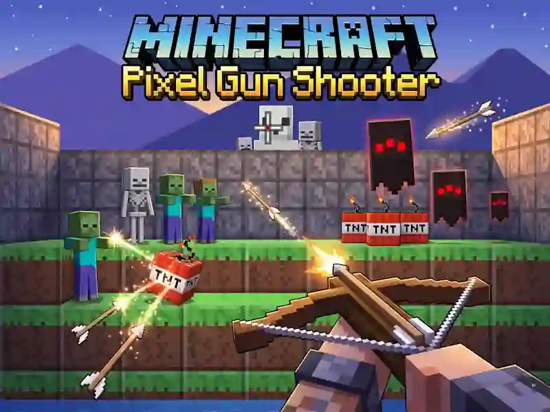 Minecraft Pixel Gun Shooter — free online game