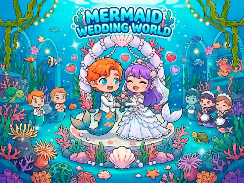 Гульня Mermaid Wedding World онлайн