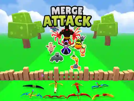 Игра Merge Monster Attack онлайн