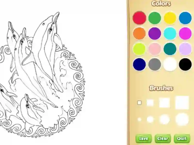 Mandala Coloring Book For Adults — free online game