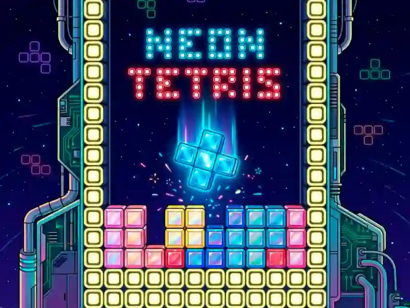 Trò chơi Neon Tetris trực tuyến