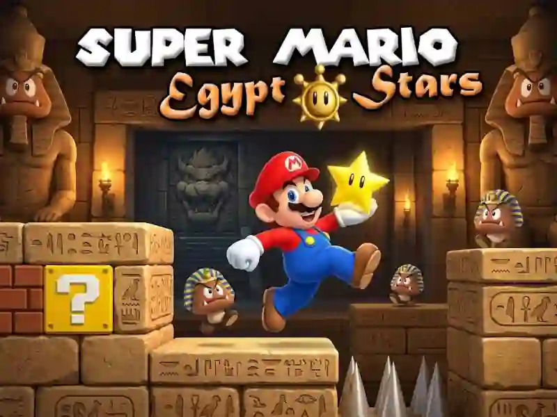 Super Mario Egypt Stars – kostenloses Online-Spiel