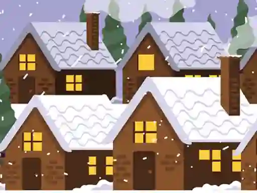 Christmas Town Difference — free online game