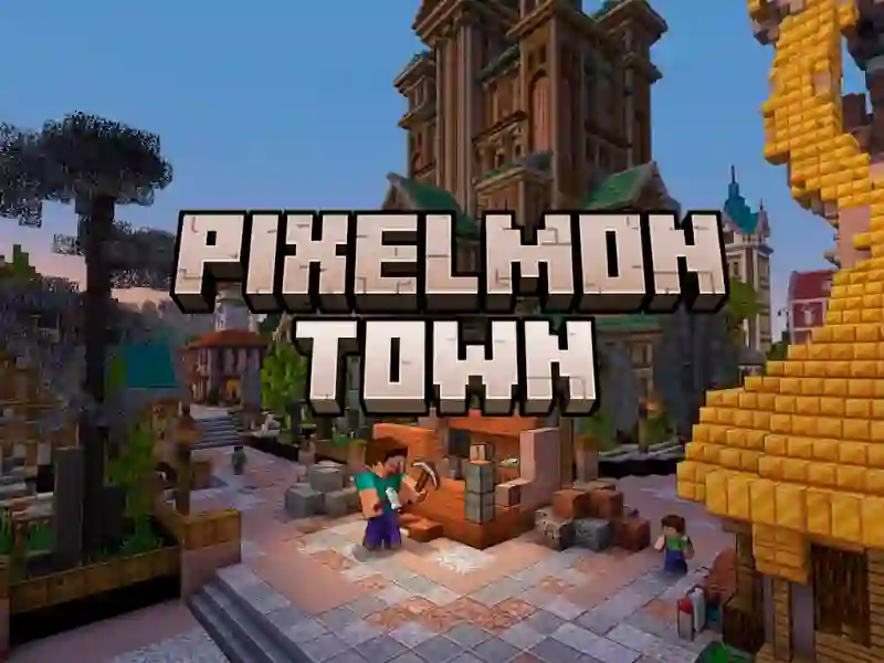 Trò chơi Pixelmon Town trực tuyến