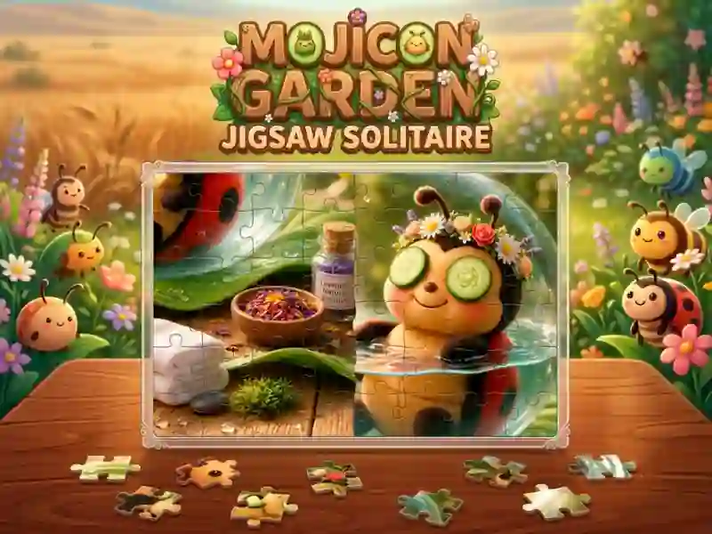 Mojicon Garden Jigsaw Solitaire! – tasuta veebimäng
